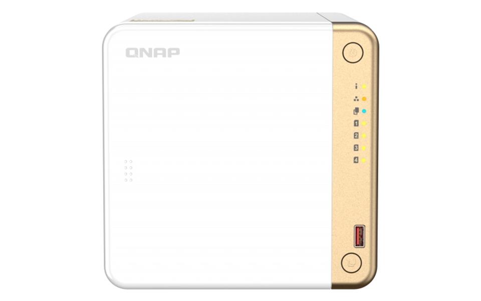 QNAP TS-462-4G data-opslag-server NAS Tower Ethernet LAN Wit N4505