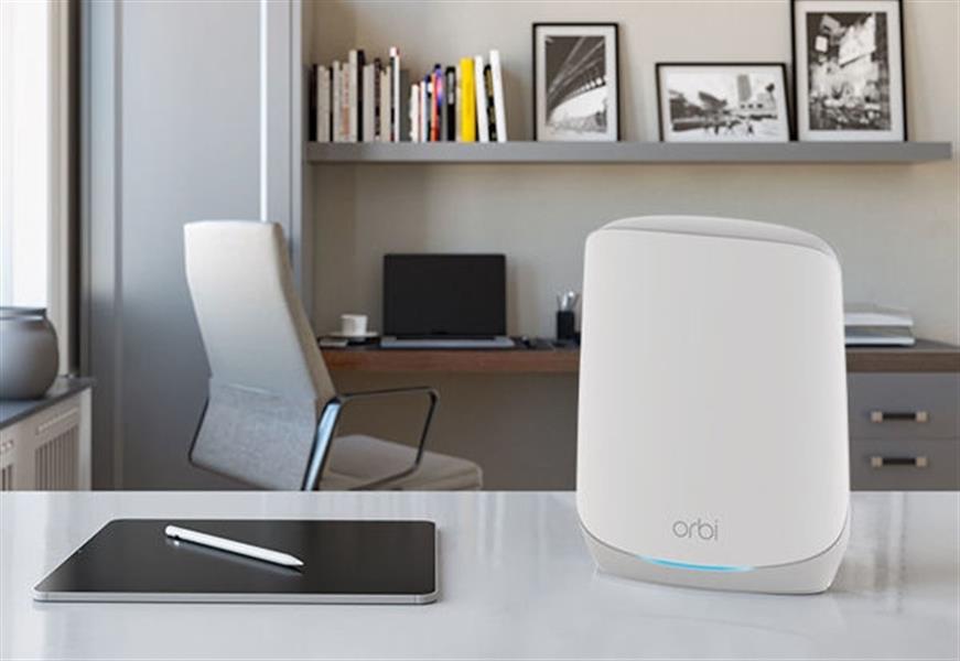 NETGEAR Orbi RBK763S Tri-band (2.4 GHz / 5 GHz / 5 GHz) Wi-Fi 6 (802.11ax) Wit 7 Intern