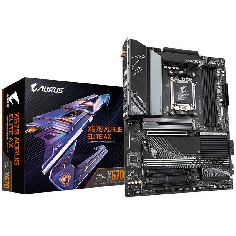 GIGA X670 AORUS ELITE AX AM5/DDR5/ATX