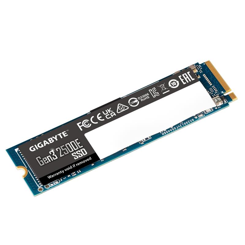 Gigabyte Gen3 2500E SSD 1TB M.2 1000 GB PCI Express 3.0 3D NAND NVMe