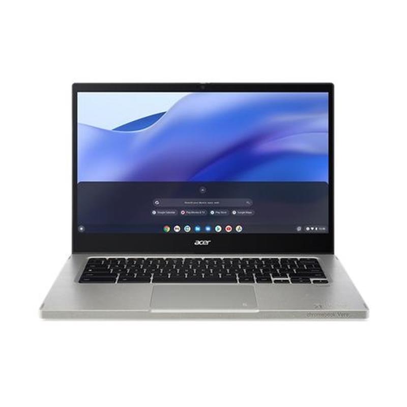 Acer Chromebook Vero 514 CBV514-1H-55AV i5-1235U 35,6 cm (14"") Full HD Intel® Core™ i5 8 GB LPDDR4x-SDRAM 256 GB SSD Wi-Fi 6E (802.11ax) ChromeOS Gri