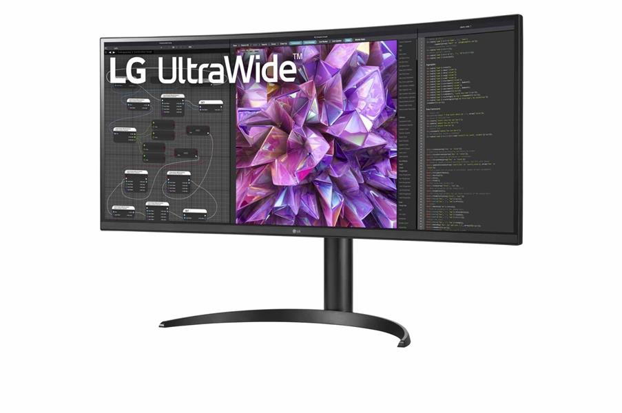 LG 34WQ75C-B computer monitor 86,4 cm (34"") 3440 x 1440 Pixels Quad HD LCD Zwart