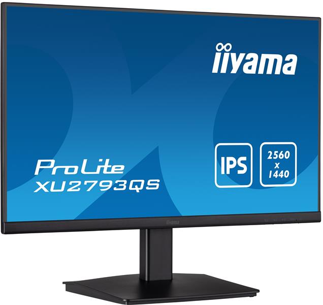 iiyama ProLite XU2793QS-B1 computer monitor 68,6 cm (27"") 2560 x 1440 Pixels Wide Quad HD LED Zwart