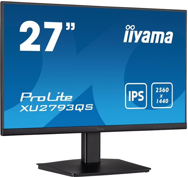 iiyama ProLite XU2793QS-B1 computer monitor 68,6 cm (27"") 2560 x 1440 Pixels Wide Quad HD LED Zwart