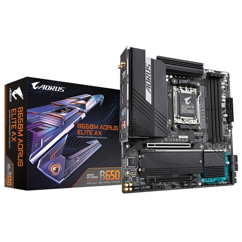 Gigabyte mATX AMD B650 Socket AM5 Ryzen tm DDR5-SDRAM 128 GB