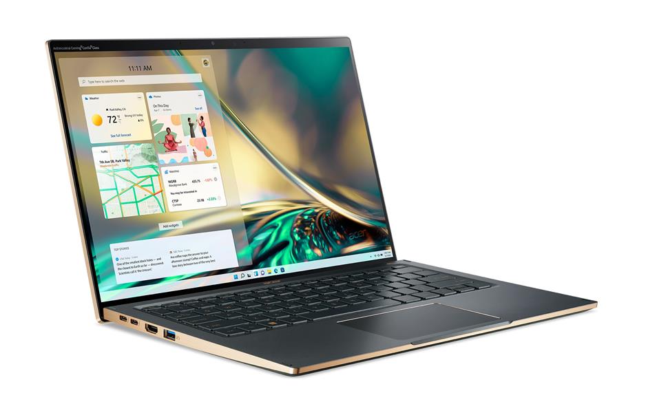 Acer Swift 5 SF514-56T-77VR i7-1260P Notebook 35,6 cm (14"") Quad HD Intel® Core™ i7 16 GB LPDDR5-SDRAM 512 GB SSD Wi-Fi 6E (802.11ax) Windows 11 Pro 