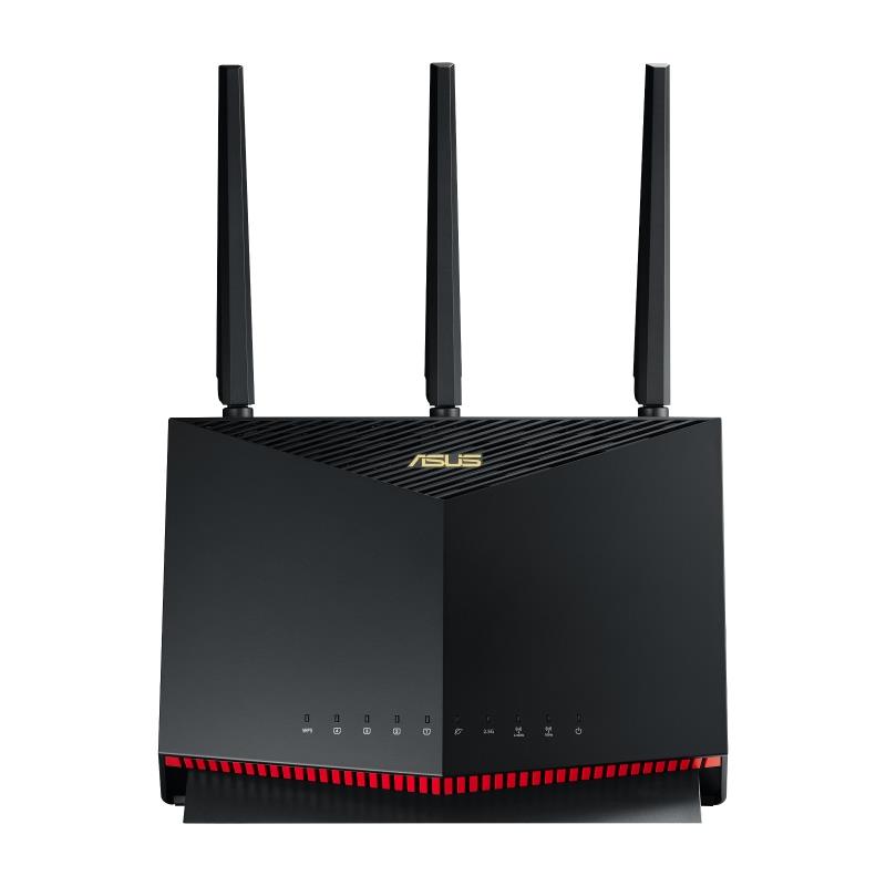 ASUS RT-AX86U Pro draadloze router Gigabit Ethernet Dual-band (2.4 GHz / 5 GHz) Zwart