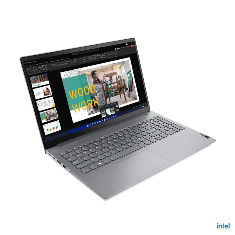 Lenovo ThinkBook 15 Laptop 39,6 cm (15.6"") Full HD Intel® Core™ i5 i5-1235U 16 GB DDR4-SDRAM 512 GB SSD Wi-Fi 6 (802.11ax) Windows 11 Pro Grijs