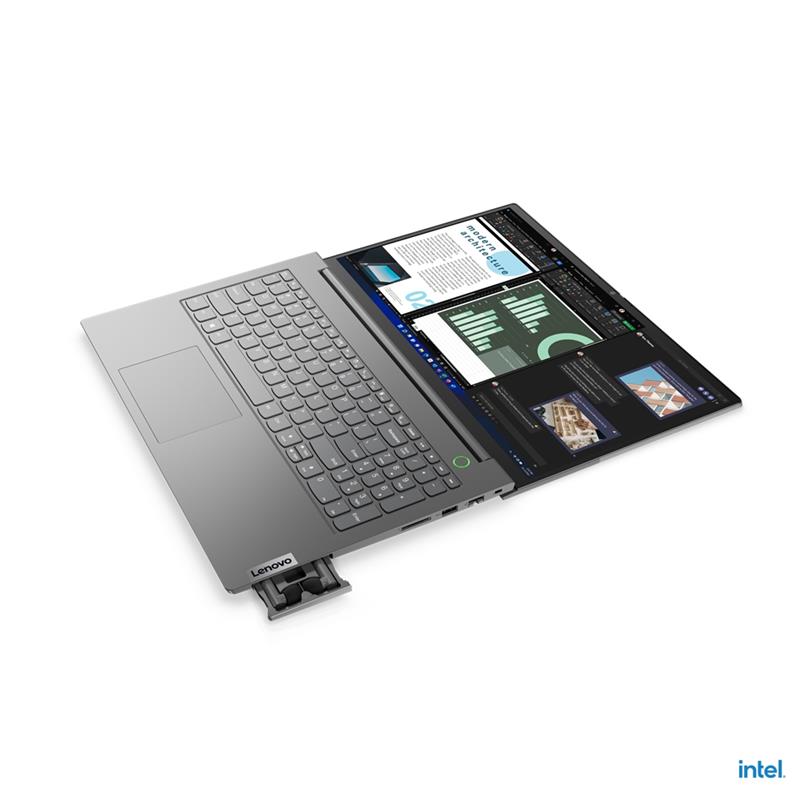 Lenovo ThinkBook 15 Laptop 39,6 cm (15.6"") Full HD Intel® Core™ i5 i5-1235U 16 GB DDR4-SDRAM 512 GB SSD Wi-Fi 6 (802.11ax) Windows 11 Pro Grijs