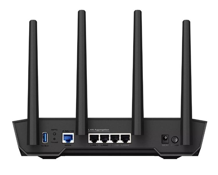 ASUS TUF-AX4200 AiMesh draadloze router Gigabit Ethernet Dual-band (2.4 GHz / 5 GHz) Zwart