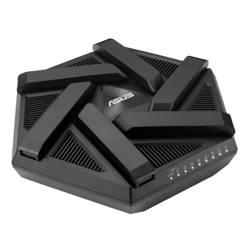 ASUS RT-AXE7800 draadloze router Tri-band (2,4 GHz / 5 GHz / 6 GHz) Zwart