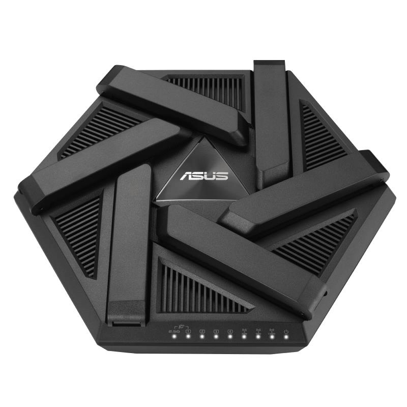 ASUS RT-AXE7800 draadloze router Tri-band (2,4 GHz / 5 GHz / 6 GHz) Zwart