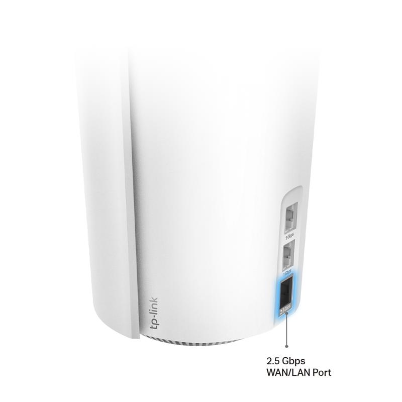 TP-Link AX7800 Tri-band (2.4 GHz / 5 GHz / 5 GHz) Wi-Fi 6 (802.11ax) Wit 1 Intern