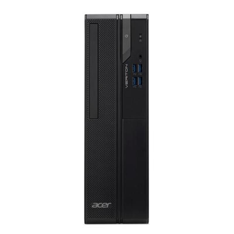 Acer Veriton X X2690G Desktop Intel® Core™ i3 i3-12100 8 GB DDR4-SDRAM 128 GB SSD Windows 11 Pro PC Zwart