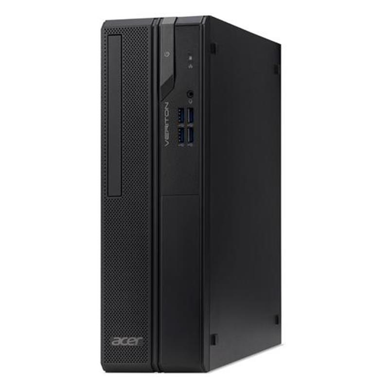 Acer Veriton X X2690G Desktop Intel® Core™ i3 i3-12100 8 GB DDR4-SDRAM 128 GB SSD Windows 11 Pro PC Zwart