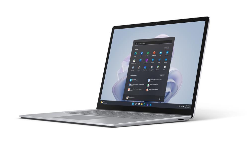 Microsoft Surface Laptop 5 i7-1265U Notebook 38,1 cm (15"") Touchscreen Intel® Core™ i7 8 GB LPDDR5x-SDRAM 256 GB SSD Wi-Fi 6 (802.11ax) Windows 10 Pr