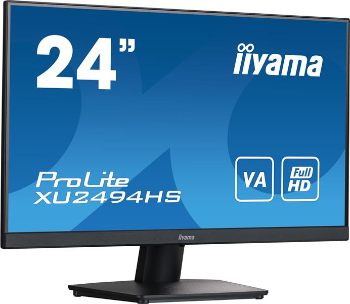 iiyama ProLite XU2494HS-B2 computer monitor 60,5 cm (23.8"") 1920 x 1080 Pixels Full HD LED Zwart