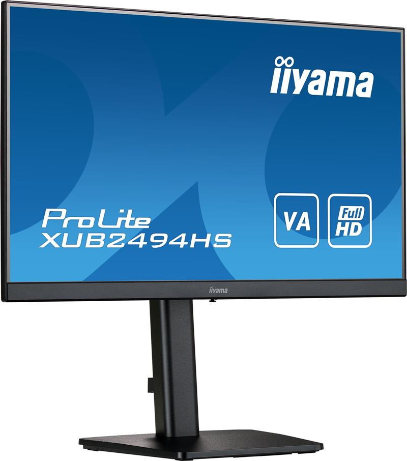 iiyama ProLite XUB2494HS-B2 computer monitor 60,5 cm (23.8"") 1920 x 1080 Pixels Full HD LED Zwart