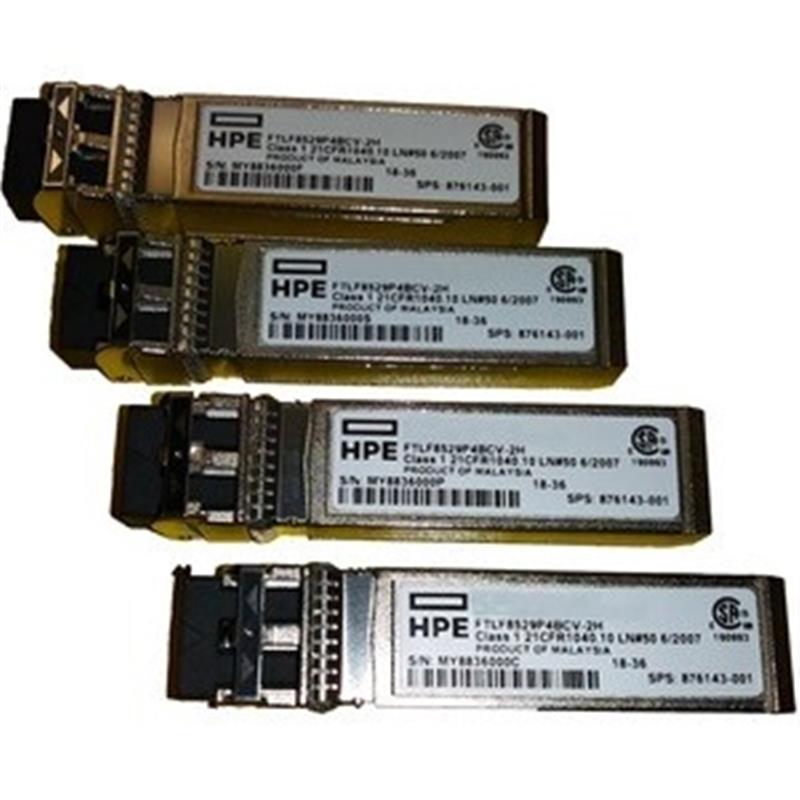MSA 8Gb SW FC SFP 4pk XCV w 4x8Gb SFPs