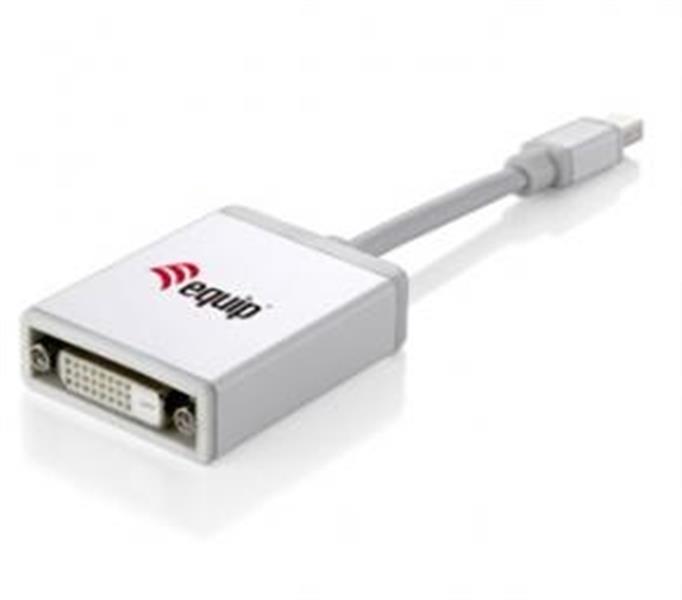 Equip 133433 video kabel adapter Mini DisplayPort DVI-I Zwart