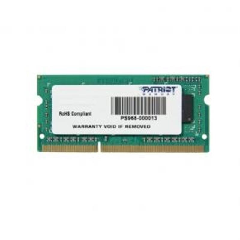 Patriot SO DIMM 2GB 800MHz DDR2 SODIMM