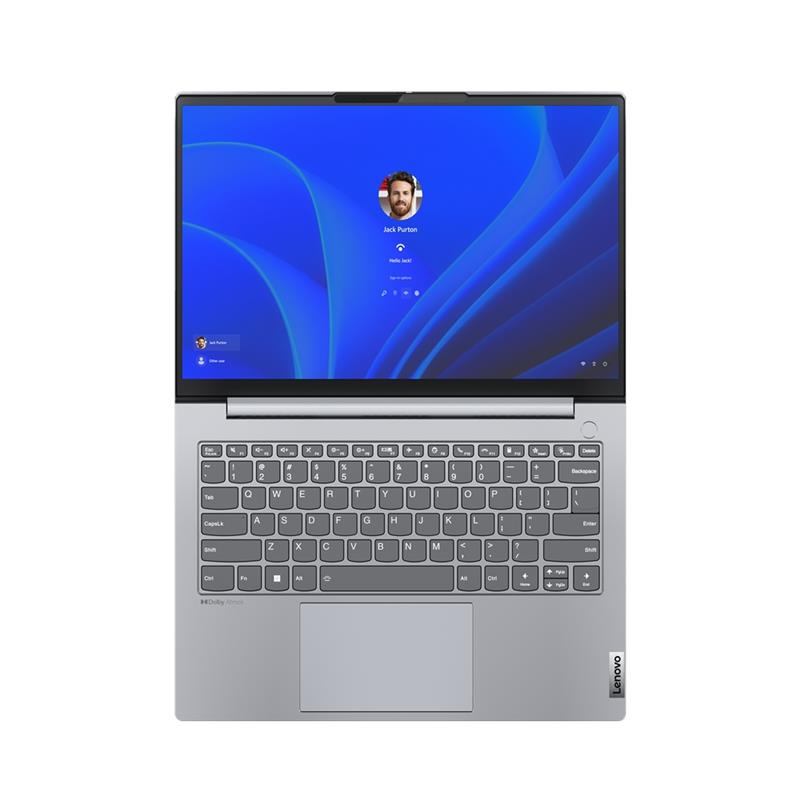Lenovo ThinkBook 14 i5-1235U Notebook 35,6 cm (14"") WUXGA Intel® Core™ i5 8 GB LPDDR5-SDRAM 256 GB SSD Wi-Fi 6 (802.11ax) Windows 11 Pro Grijs