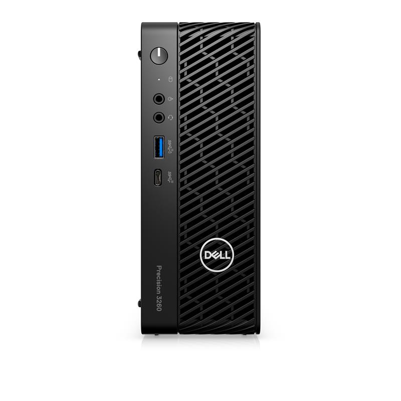 DELL Precision 3260 i7-12700 CFF Intel® Core™ i7 16 GB DDR5-SDRAM 512 GB SSD Windows 10 Pro Workstation Zwart