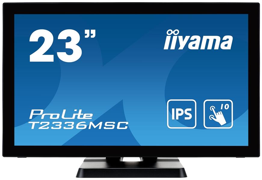 iiyama ProLite T2336MSC-B3 computer monitor 58,4 cm (23"") 1920 x 1080 Pixels Full HD LCD Touchscreen Zwart