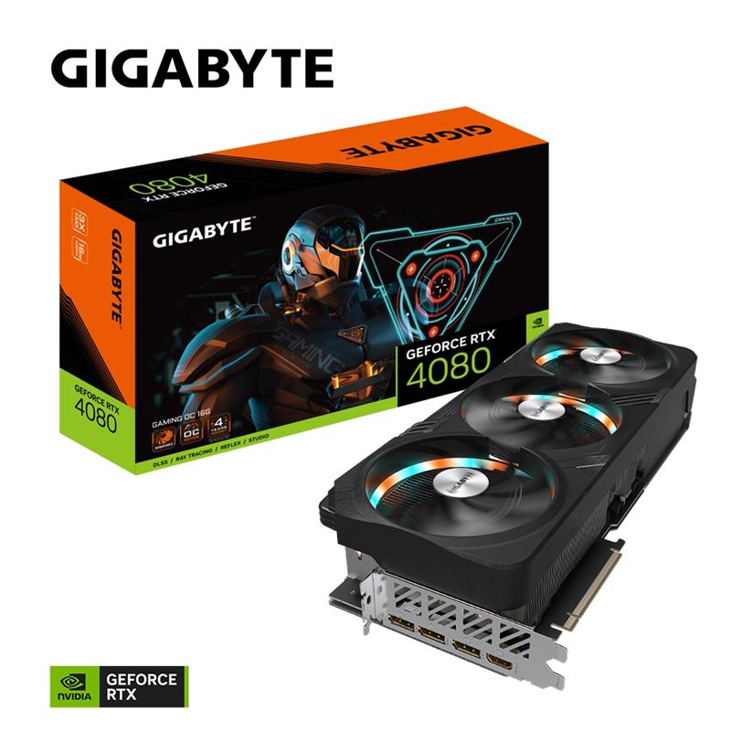 Gigabyte GeForce RTX 4080 16GB GAMING OC NVIDIA GDDR6X