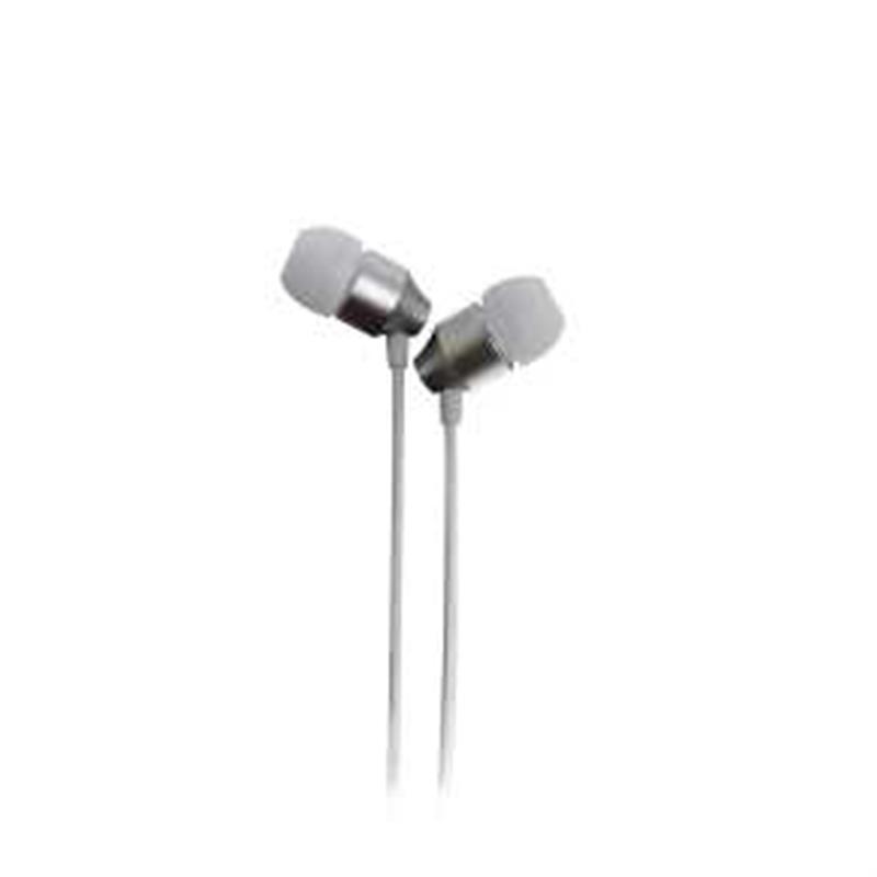 Gigabyte H11 hoofdtelefoon/headset Hoofdtelefoons In-ear Zilver, Wit