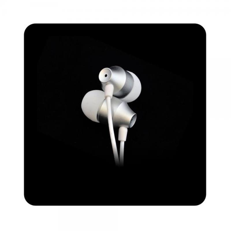 Gigabyte H11 hoofdtelefoon/headset Hoofdtelefoons In-ear Zilver, Wit