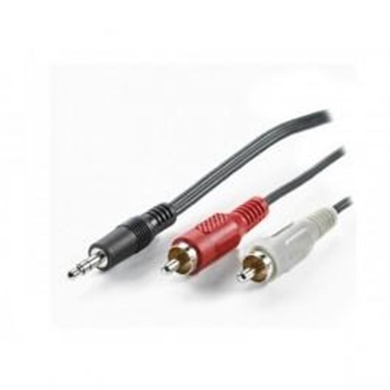ADJ Audio kabel RCA -> RCA M M 10m Red White