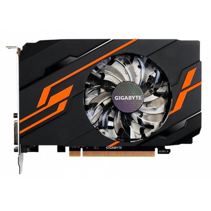 Gigabyte GV-N1030OC-2GI videokaart GeForce GT 1030 2 GB GDDR5