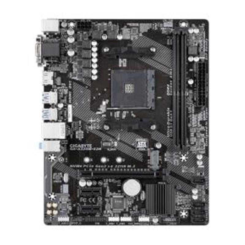 Gigabyte GA-A320M-S2H moederbord Socket AM4 Micro ATX AMD A320