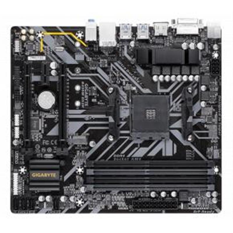 Gigabyte B450M DS3H moederbord Socket AM4 Micro ATX AMD B450