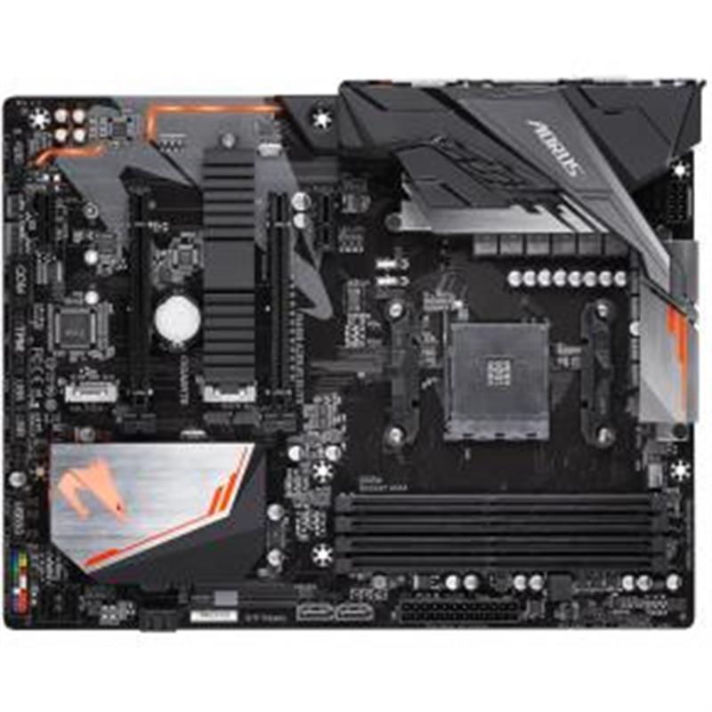 Gigabyte B450 AORUS ELITE moederbord Socket AM4 ATX AMD B450