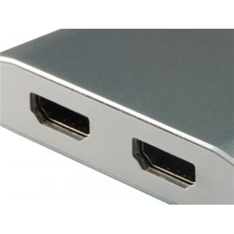 Equip 133464 USB grafische adapter 4096 x 2160 Pixels Grijs