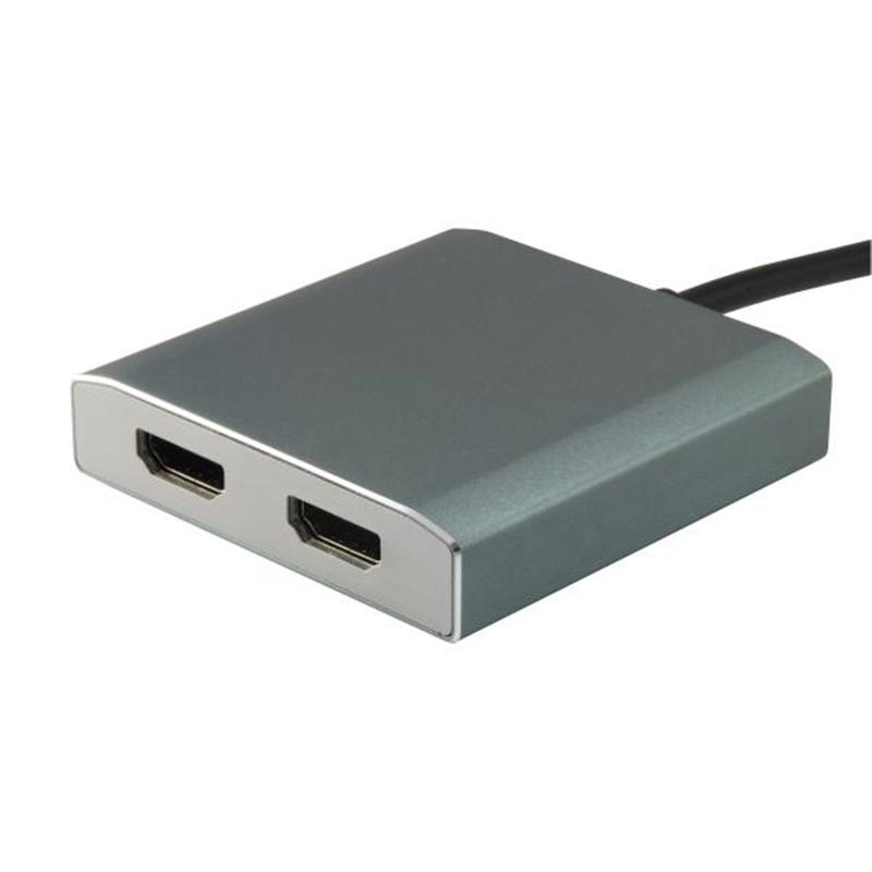 Equip 133464 USB grafische adapter 4096 x 2160 Pixels Grijs