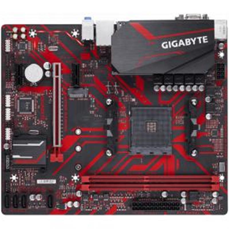 Gigabyte B450M GAMING moederbord Socket AM4 Micro ATX AMD B450