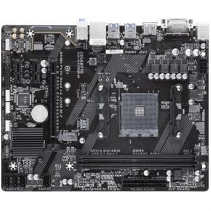 Gigabyte GA-A320M-H moederbord Socket AM4 Micro ATX AMD A320