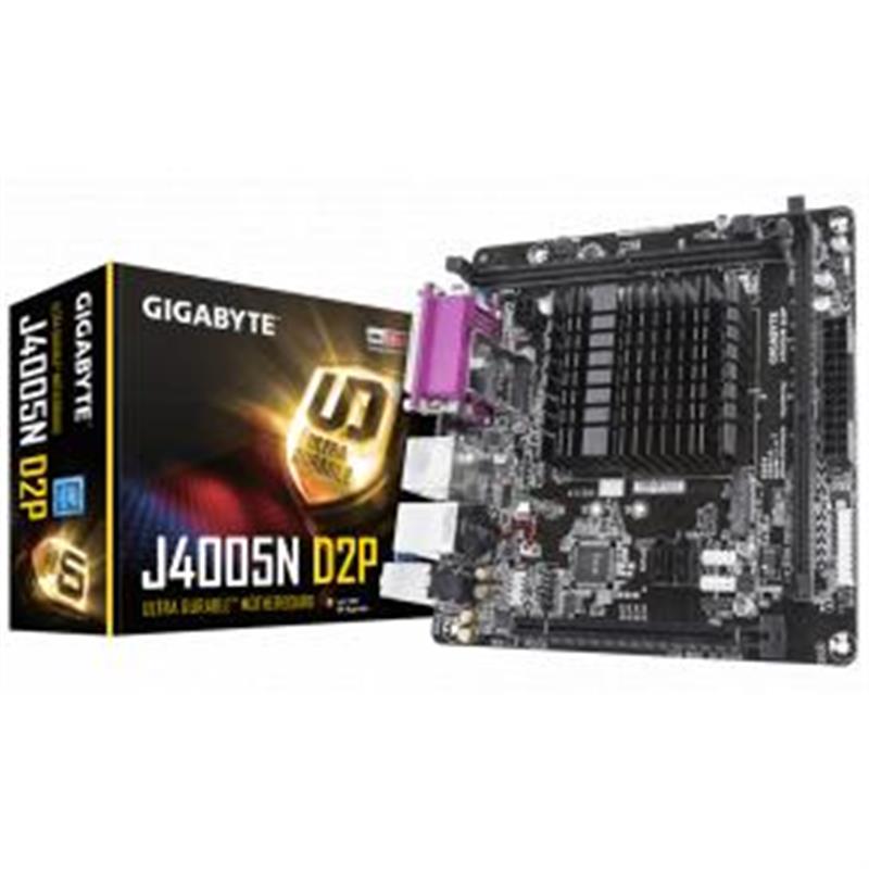 Gigabyte J4005N D2P moederbord NA (geïntegreerde CPU) Mini ITX