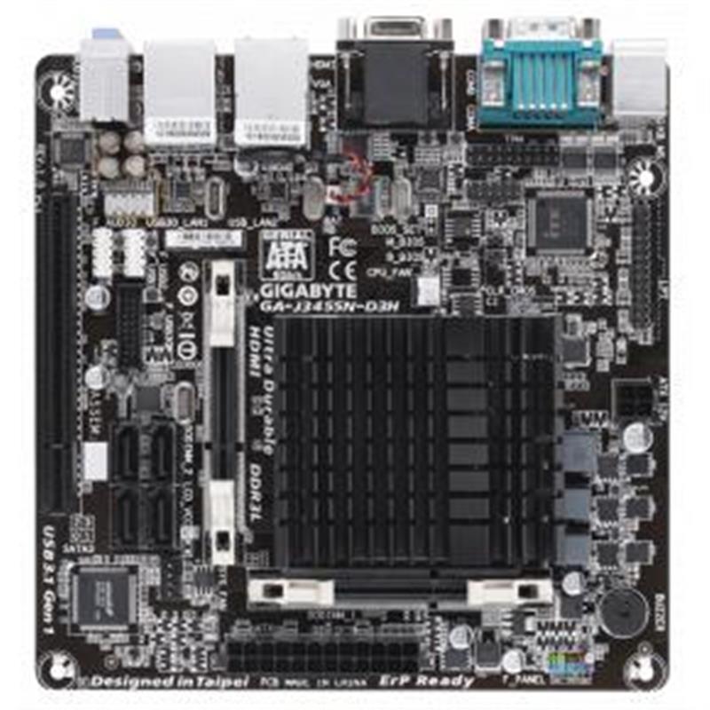 Gigabyte GA-J3455N-D3H (rev. 1.0) moederbord BGA 1296 Mini ITX