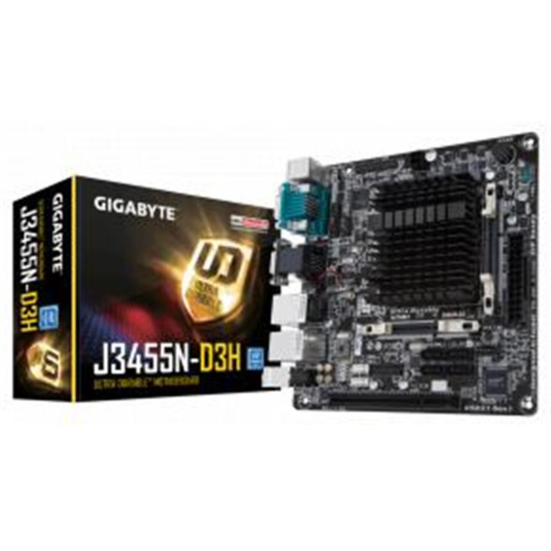 Gigabyte GA-J3455N-D3H (rev. 1.0) moederbord BGA 1296 Mini ITX