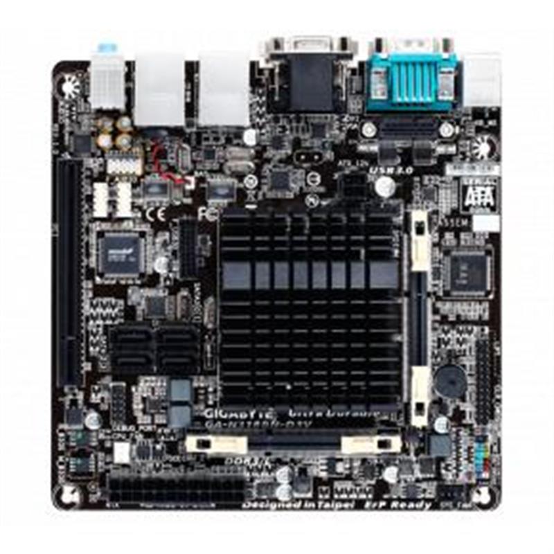 Gigabyte Mini-ITX LGA1151 Intel N3160 SoC Quad 2x SO-DIMM DDR3L-1600 M 2 USB3 0