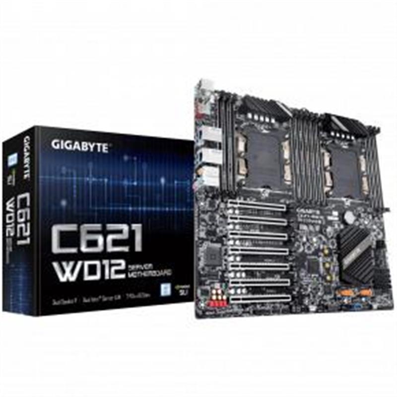 Gigabyte EEB Dual LGA3647 12x DIMM DDR4 M 2 U 2 USB3 1 Type-C Dual GBLAN 7x PCIe16