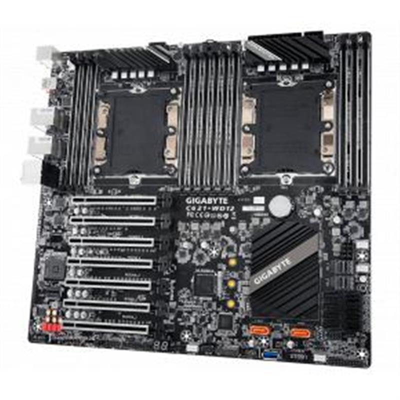 Gigabyte EEB Dual LGA3647 12x DIMM DDR4 M 2 U 2 USB3 1 Type-C Dual GBLAN 7x PCIe16