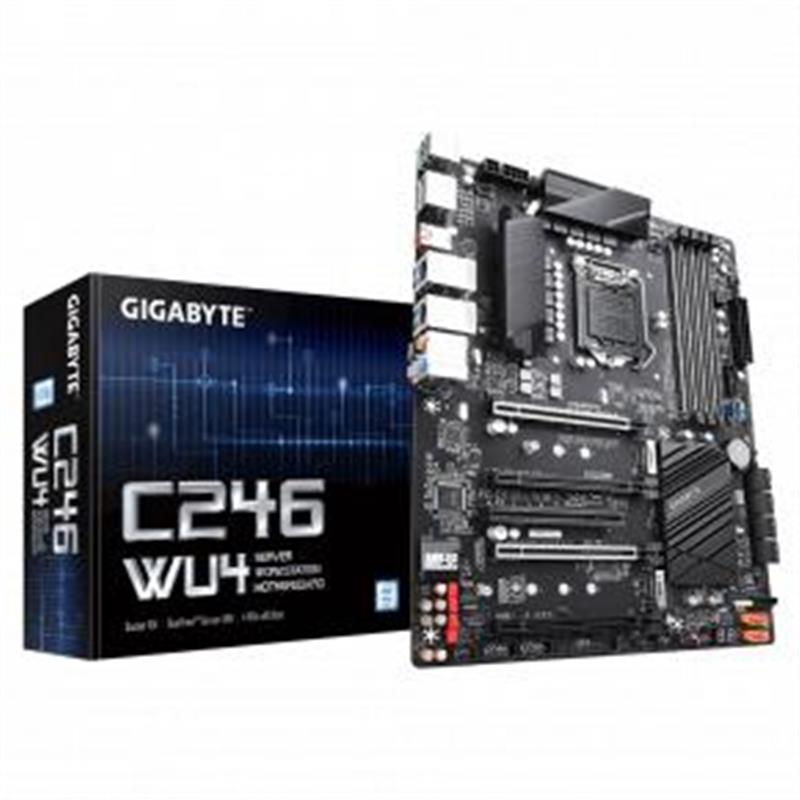 Gigabyte C246-WU4 (rev. 1.0) moederbord LGA 1151 (Socket H4) ATX Intel C246