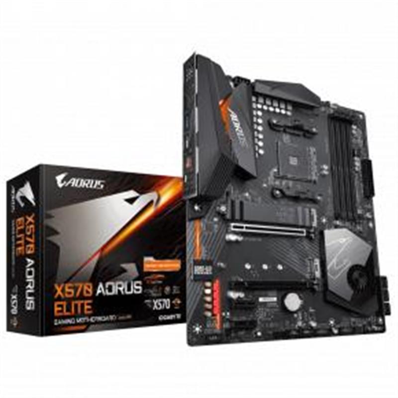 Gigabyte X570 AORUS ELITE (rev. 1.0) moederbord Socket AM4 ATX AMD X570