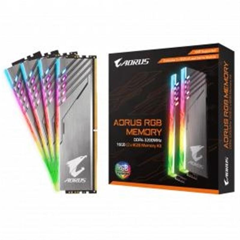 Gigabyte GP-AR32C16S8K2HU416RD geheugenmodule 16 GB 2 x 8 GB DDR4 3200 MHz