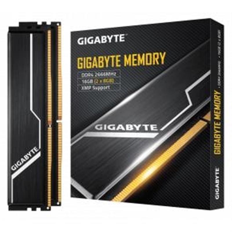 Gigabyte GP-GR26C16S8K2HU416 geheugenmodule 16 GB 2 x 8 GB DDR4 2666 MHz